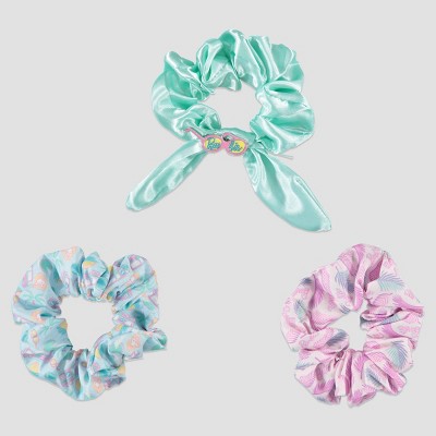 Girls' Barbie 3pc Scrunchie Set - Green