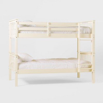Twin Over Twin Solid Wood Mission Design Bunk Bed - Saracina Home