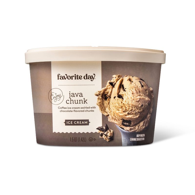 Java Chunk Ice Cream - 1.5qt - Favorite Day&#8482;, 1 of 6