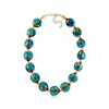Ross-Simons Italian Multicolored Murano Glass Fish Necklace With 18kt Gold Over Sterling Size 18 - 3 of 4