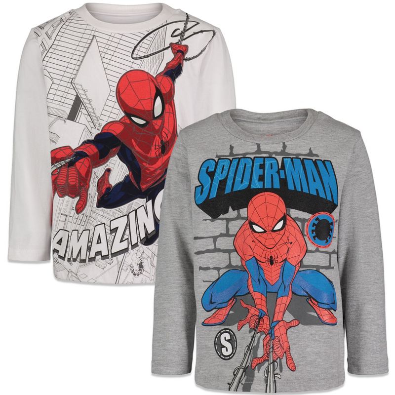 Marvel Spider-Man 2 Pack T-Shirts Toddler , 1 of 8