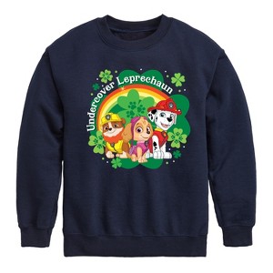 Boys' - Nickelodeon - Paw Patrol Graphic Long Sleeve Fleece Sweatshirt - 1 of 3