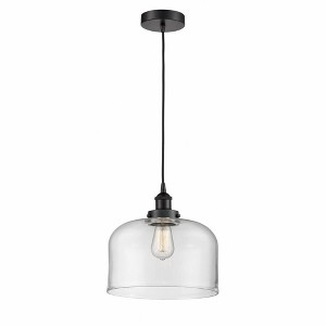Bell - 1 Light Mini Pendant In Industrial Style-11.75 Inches Tall and 12 Inches Wide - 1 of 1