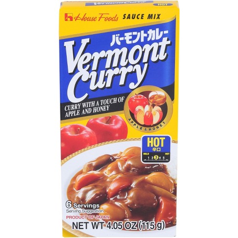 House Foods Vermont Curry Hot - Pack of 10 - 4.05 oz - image 1 of 4