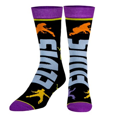 ODD SOX, Elvis Presley, The King of Rock N Roll Men's Socks, Fun Collector Gifts