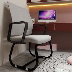 Racxily Minimalist Modern Office Chair – Soft Cushion Office Chair, Stable Metal Frame, Breathable Mesh, Home/Office, Multiple Colors - 1 of 4