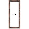 PosterPalooza | 4x12 Bamboo Picture Frame, UV Acrylic, 4 Finishes - Brown, Black, Gold, and Natural - 2 of 4