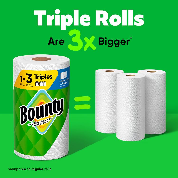 Bounty Full Sheet Paper Towels - 2-Ply - 100 Sheets, 3 of 13
