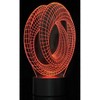 Link 3D Corkscrew Lighting Laser Cut Precision Multi Colored LED Night Light Lamp - Great For Bedrooms, Dorms, Dens, Offices and More! - 3 of 4