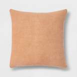 Linen Square Throw Pillow Clay - Threshold™