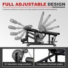 BalanceFrom Fitness 2-in-1 Lying Leg Extension and Curl Machine Gym Equipment - 4 of 4