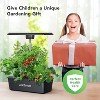 12-Pod Hydroponics System with Adjustable Height, 36W Full Spectrum LED Grow Light, Automatic Timer And Complete Gardening Set for Enhanced - 2 of 4