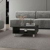 NicBex 23.6 Inch Square Coffee Table with Open Storage Shelf for Living Room,Bedroom - 2 of 4