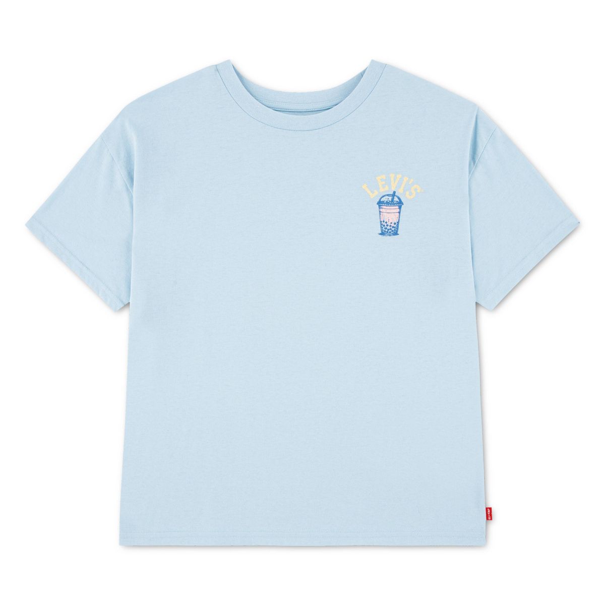Levi's® Girls' Boba Oversized T-Shirt Blue - thumbnail 5
