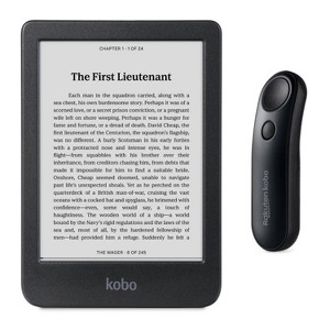 Kobo Clara BW eReader with Black Remote Page Turner Bundle - 1 of 4