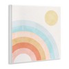 Stupell Industries Retro Rising Sun Rainbow Arches, 12" x 12" - 3 of 4