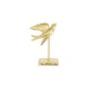 Cheung's Lirondelle Golden Raised Cast Iron Flying Swallow Decor - 4 of 4