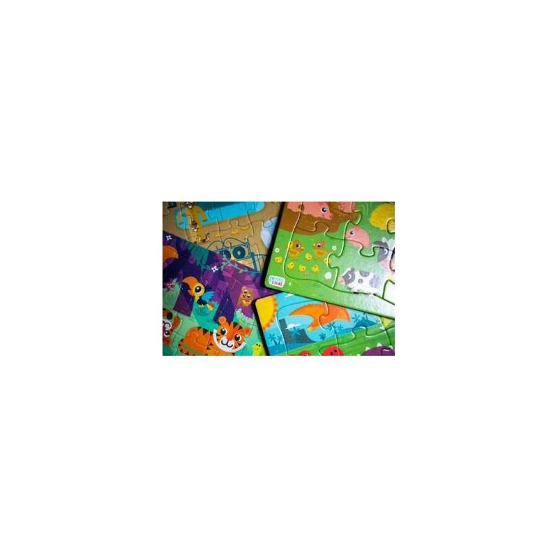 Chuckle &#38; Roar Tray Kids Puzzles 4pk, 5 of 10