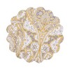 C&F Home Shay Damask Round Placemat Set of 6 - 3 of 4