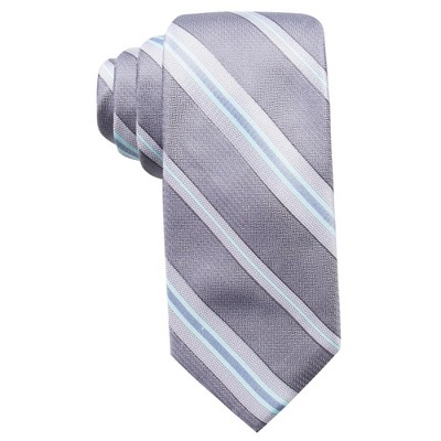 Ryan Seacrest Mens Imperial Stripe Self-tied Necktie