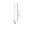 Unique Bargains Butterfly Heart Cup Chain Charm Water Cup Pendant 1 Pc - 2 of 4
