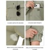 Men's UPF 50+ Long Sleeve Sun Protection Fishing Shirts Long Sleeve Travel Work Shirts for Men Button Down Shirts with Pockets - 4 of 4