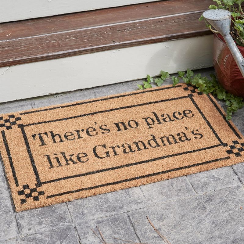 Park Designs No Place Like Grandmas Doormat - Beige 1'6''x2'6'', 2 of 4