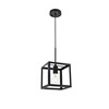 Elegant Lighting Eclipse 1-Light Brass Pendant with Frosted Glass Globe - 4 of 4