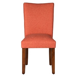 Homepop Parson Dining Chair - Mango (Set of 2), Orange