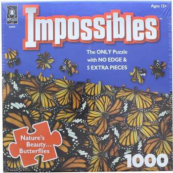 University Games Natures Beauty Butterflies 1000 Piece Jigsaw Puzzle