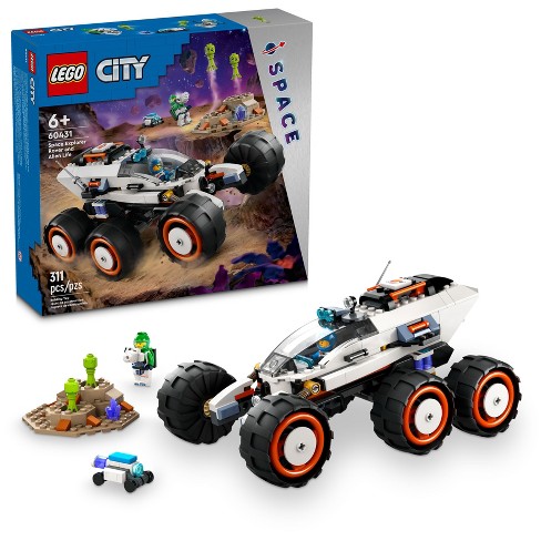 Lego City Space Explorer Rover And Alien Life Pretend Play Toy 60431 :  Target