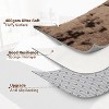 Runner Rug,Non-Slip Stain Resistant Fluffy Nursery Rug,Ultra Soft Shag Throw Carpet Solid Color Indoor Floor Carpet for Bedroom - 3 of 4