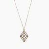 sanctuaire Stained Glass Diamond Necklace Antique Gold - 3 of 3