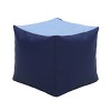 Factory Direct Partners 2pc 14" SoftScape Square Kids' Bean Bags Pouf - image 3 of 4