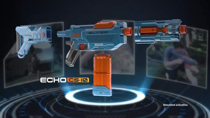 NERF Elite 2.0 Echo CS-10 Blaster, 2 of 6, play video