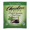 Chocolove Dark Chocolate Mint Creme Bites Individually Wrapped - Case ...