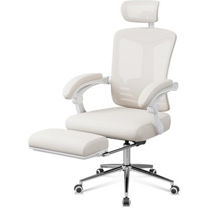 GALAXHERO Ergonomic High Back Office Chair with Footrest Big and Tall Adjustable Desk Chair Reclining with Lumbar Support SGS Class 4 Gas Lift - 1 of 1