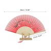 Unique Bargains Halloween Christmas Halloween Christmas Ancient Style Folding Fan 1 Pc - 2 of 4