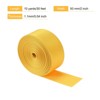 Unique Bargains Flexible Tight Weave Flat Nylon Webbing Strap for Luggage-rack Gold Tone - 2 of 3
