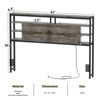 Besiost Headboards with Power Outlets and Storage Space - 4 of 4
