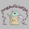 Men's Star Wars The Mandalorian Christmas The Child Light Up Letters T-Shirt - 2 of 4