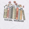 Men's Social Worker Books T-Shirt - 4 of 4