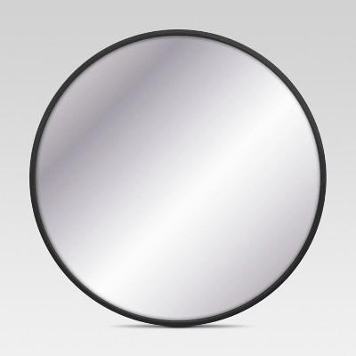 28 Round Decorative Wall Mirror Black - Project 62™ : Target