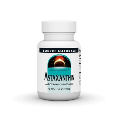 Astaxanthin 12 mg by Source Naturals, Inc.  -  30 Softgel