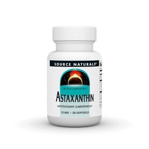 Astaxanthin 12 mg by Source Naturals, Inc.  -  30 Softgel - 1 of 3