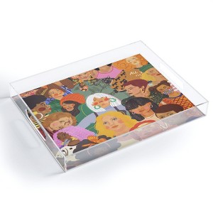Gigi Rosado Women Acrylic Tray - Deny Designs - 1 of 4