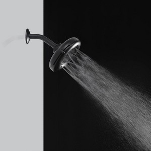 Nebia Corre Four Function Fixed Shower Head Bathroom Hardware Set Oil Rubbed Bronze - Brondell: Includes Towel Ring, Plastic Material - 1 of 4