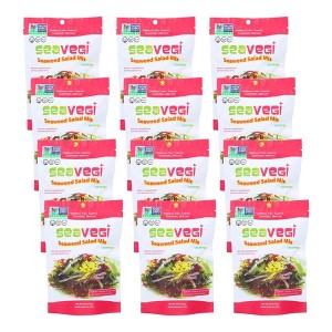 Sea Snax Seaweed Salad Mix - Case of 12/.9 oz - 1 of 4
