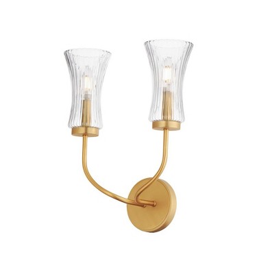 Maxim Lighting Camelot 2 - Light Wall Light in  Natural Aged Brass