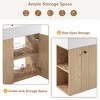 Lyngins 21.6" Storage Bathroom Vanity, Freestanding Vanity with Ceramic Sink & Overflow, Bathroom Storage Cabinet, Small-to-Medium Bathrooms - 4 of 4